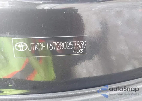 2008 Scion Tc z USA, uszkodzony, nr VIN JTKDE167280257839